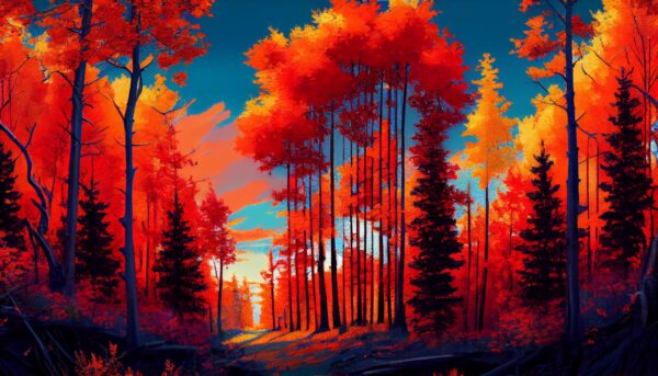 Wall Painting, 1 Piece, Nature Painting - Image 3