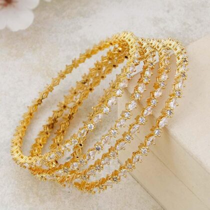 Bangles, Golden, 1 Pair