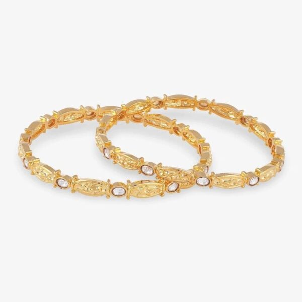 Bangles, Golden, 1 Pair - Image 2